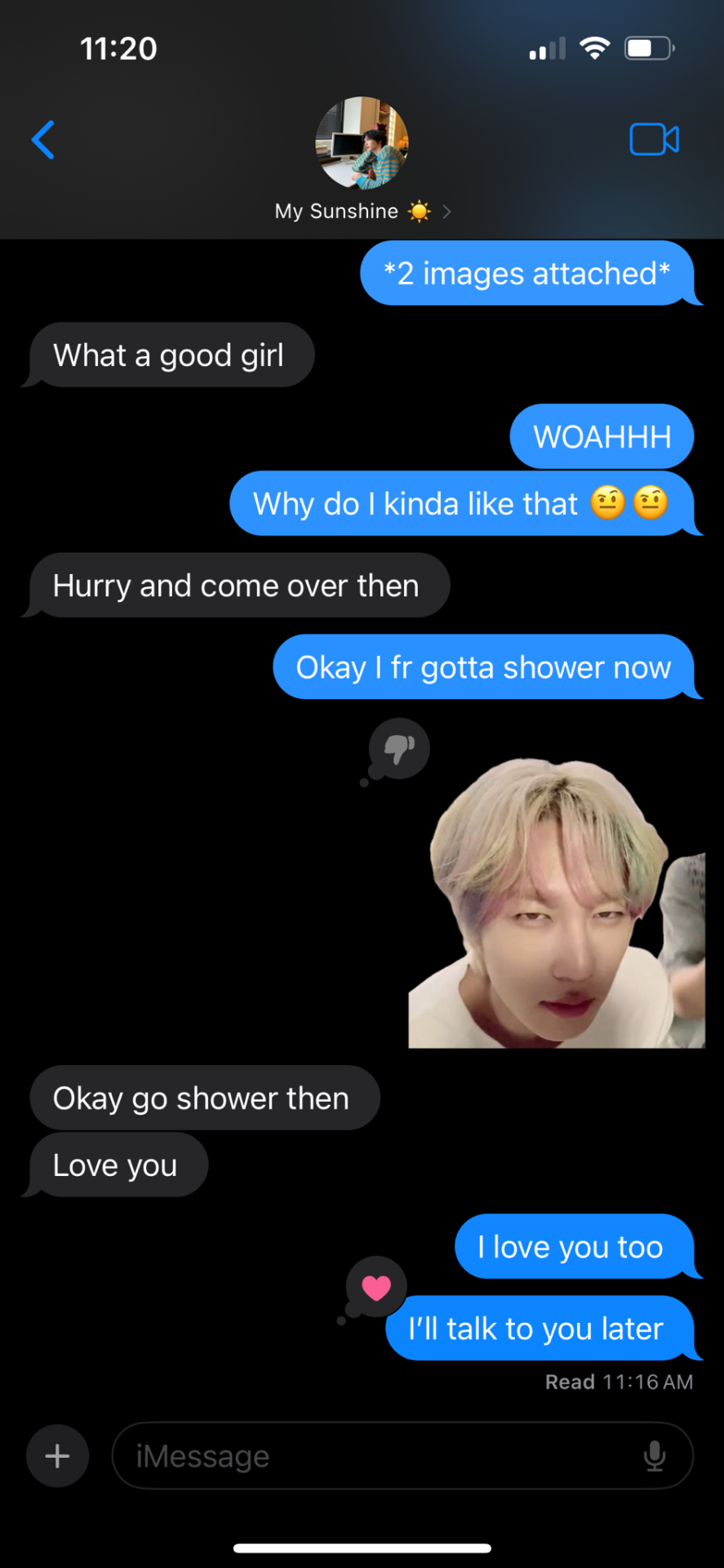 P1H Texts (when They Miss You)