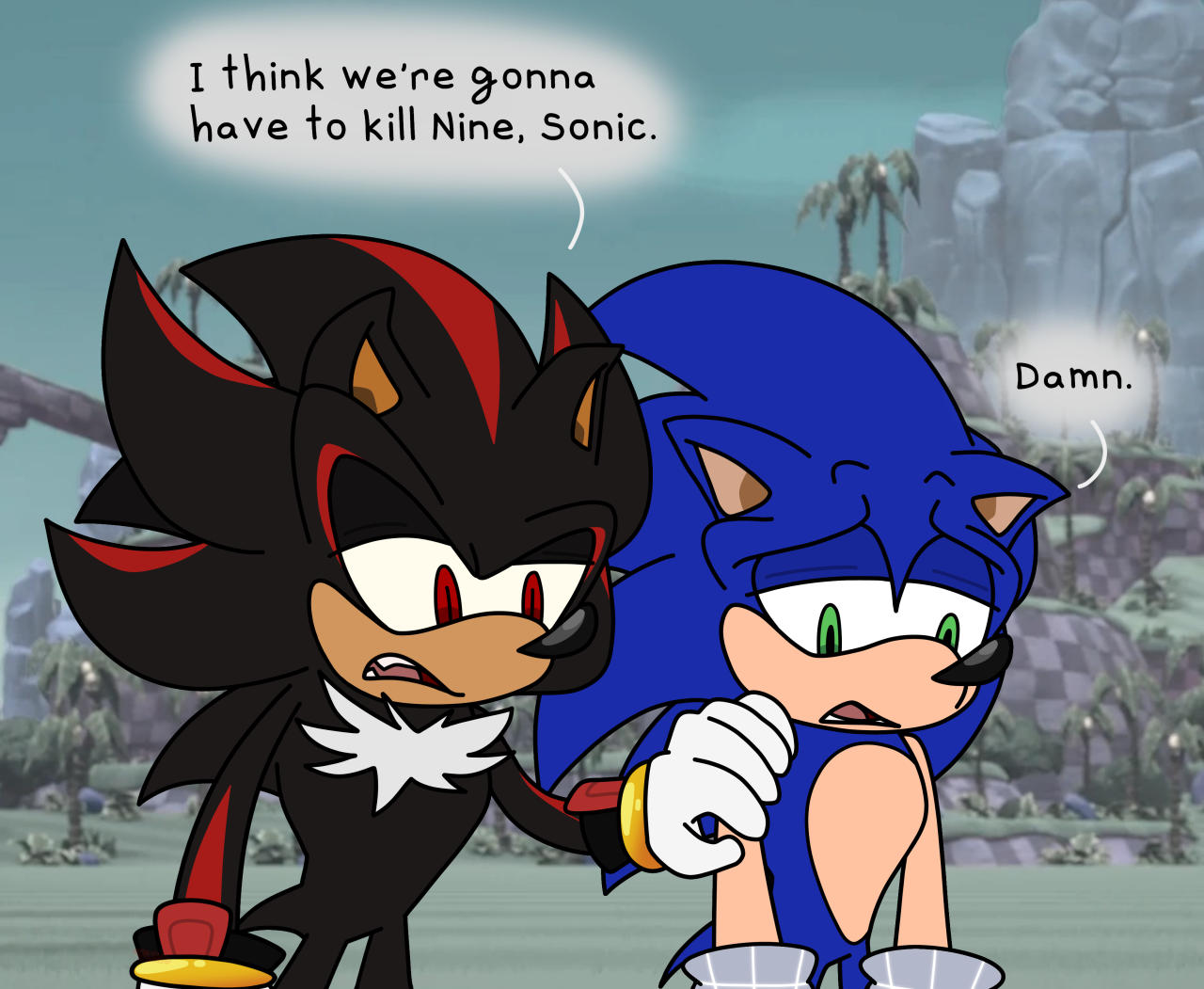 Dark Sonic :: Alright Then by LittoDitto - Fanart Central