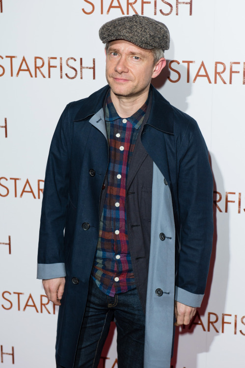 【HQ】Martin Freeman attends the UK film premiere of “Starfish” at The Curzon Mayfair on O