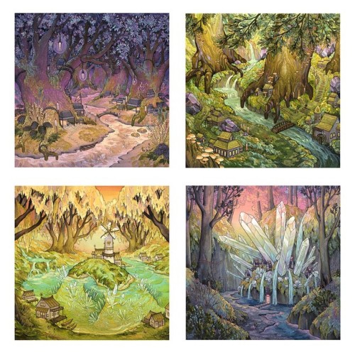 nimasprout: My “Forest dwelling” series will be at Crafty Wonderland Colossal Spring Sal
