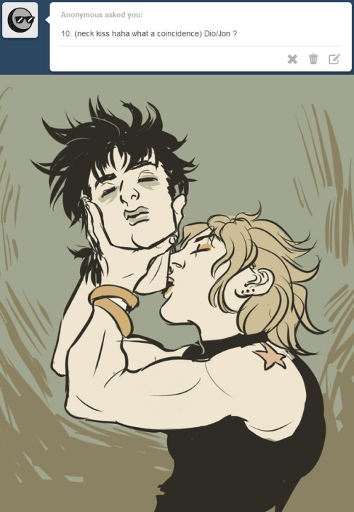 Kiss meme || I’ve got lots of Dio/Jona requests (●´∀｀●)