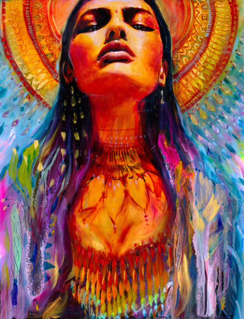 fuckyeahpainting:  Charmaine OliviaSan Francisco, California