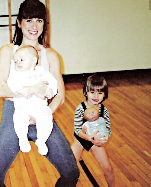 Nicole Flender, Timothée & Pauline Chalamet | Mid 1990s
