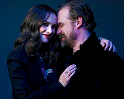ericasinclairs:“And then there were those days where I would have late night conversations with her. And I would be like, “I am in love with this woman.” Like, I am falling in love. My heart is open.“ -David Harbour