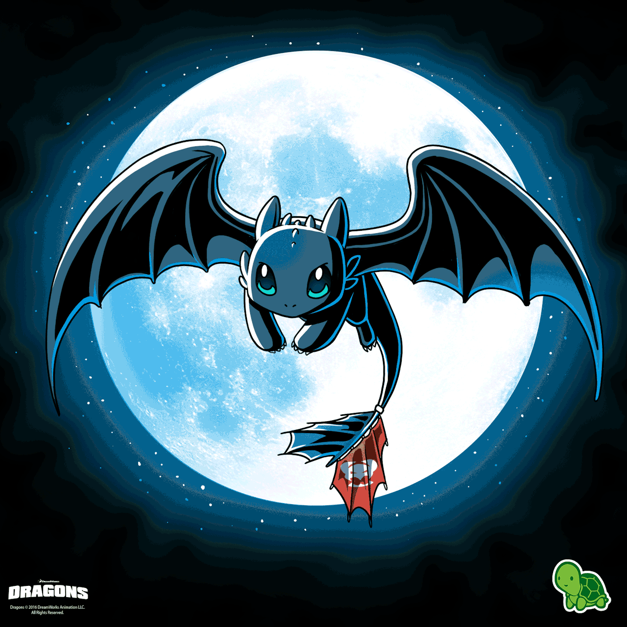 TeeTurtle — Fly with the Night Fury....