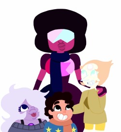 boyofdeer:  We are the autumn gems (One day I will draw pearl well) 