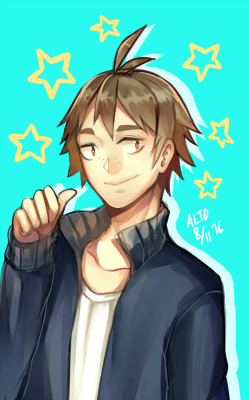 acolyptic: Finished Yamaguchi for facebook poll results! (*˙︶˙*)ﾉﾞ  Hope you like it and have a wonderful day! (๑&gt;ㅂ･๑)♡*. ° 