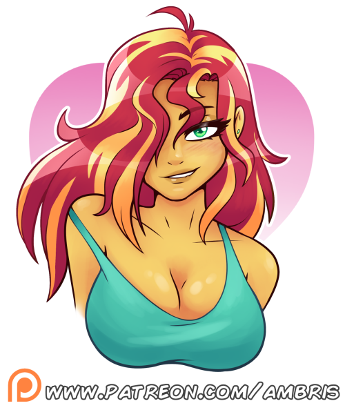 ambris:Bedroom-Eyes SunsetJust a commission that I ended up doing way more work on than needed, and 