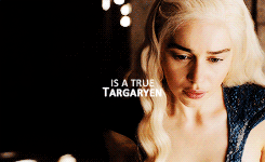 ariannsmartell:  A song of ice and fire + quotes “Viserys was Mad Aerys’s son, just so. Daenerys … Daenerys is quite different.” He popped a roasted lark into his mouth and crunched it noisily, bones and all. “The frightened child who sheltered