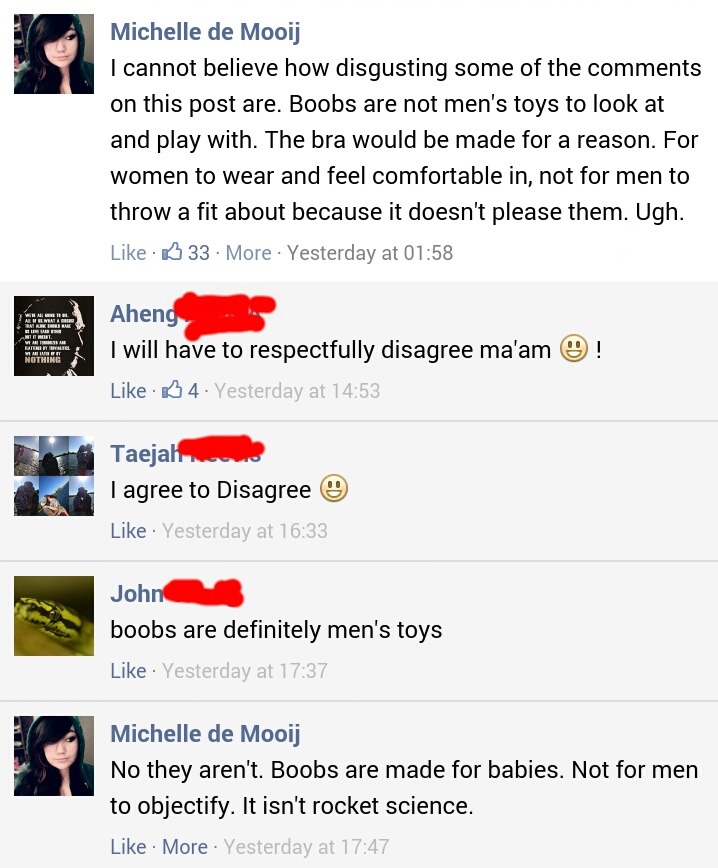 jilyaredeaddoe:starksborn: toodutchforyou:  Tell me again why we don’t need feminism.