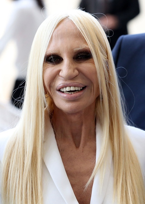 Bae: I don’t care what ANYONE tells me! Donatella Versace is actually Smiling Titan!! My fianc