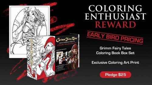 In case you missed it, we&rsquo;ve launched a Kickstarter campaign for the Grimm Fairy Tales Colorin