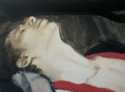 thunderstruck9:  Łukasz Stokłosa (Polish, b. 1986), Untitled, 2012, Oil on canvas, 30 x 40 cm.