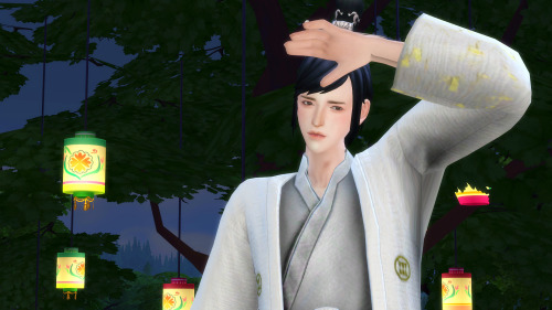 the77sim3: timoni66: 翩翩少年郎，二九年华恋海棠【我好文艺23333333】 @suiminntyuu-sims​  的头发自带古风效果~点赞~！ ❤ Thanks to 