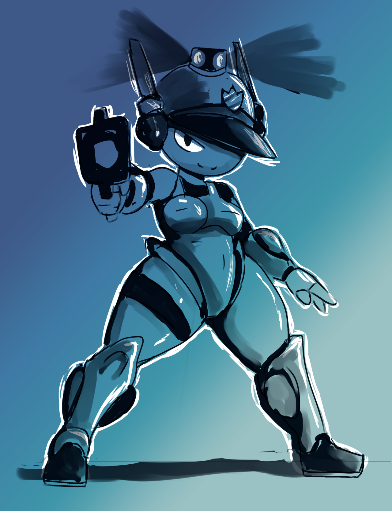darky03nle:  some quick doodles of some vidya characters drawn with some friends.
