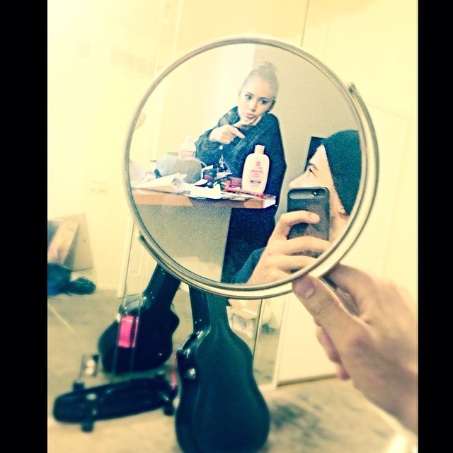 jasminev-news:  @thegraymckenzie: This is how “Rehearsals” go    double set