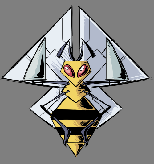 WeedleKakunaBeedrillMega Beedrill