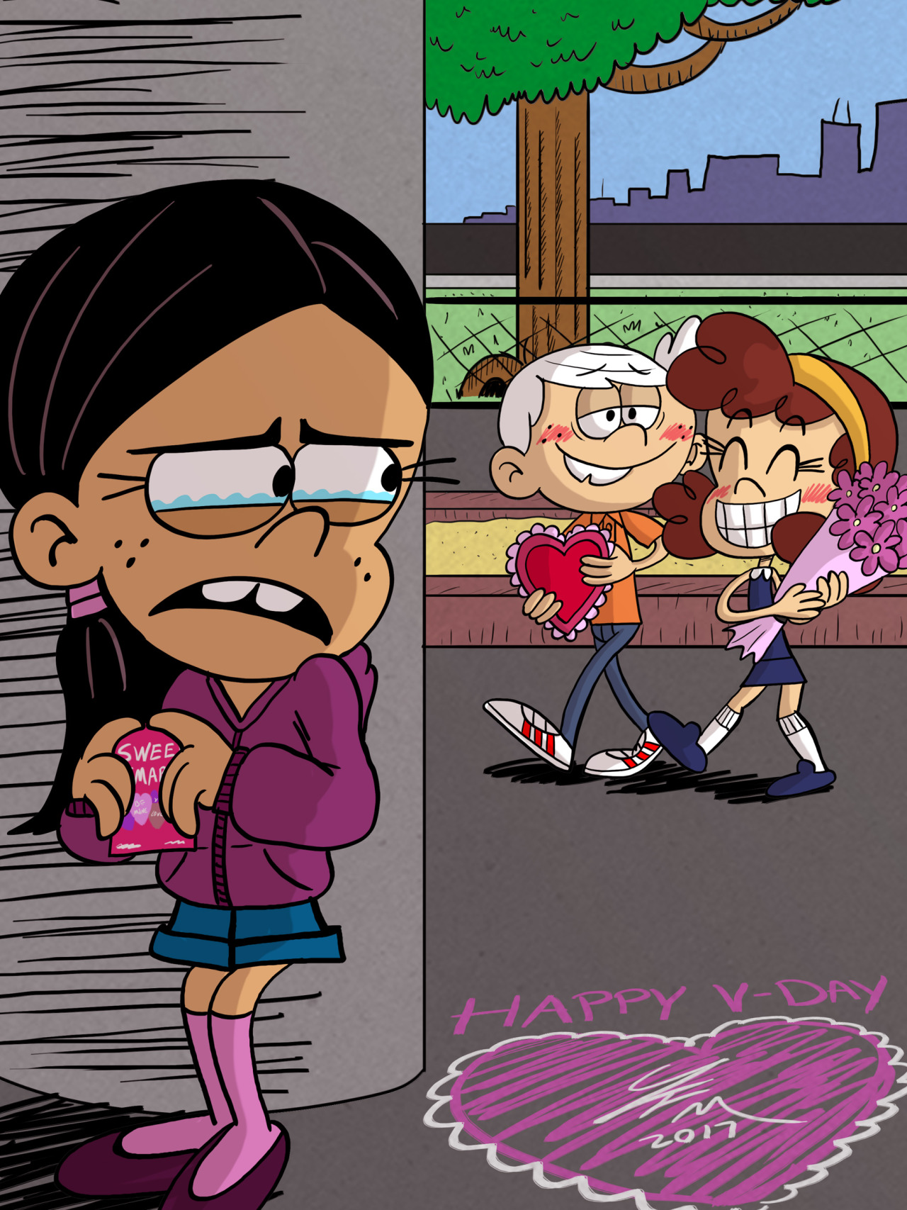 jfmstudios: “Playground Love”   Alright folks, this right here is my Loud House