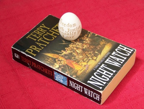 lost-carcosa:Freedom, Truth, Justice, reasonably priced Love (and a hardboiled egg) ~ Night Watch, T