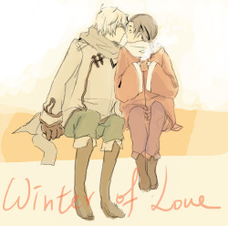 twerkingongaycountries:  winter of love by  yamielkk 