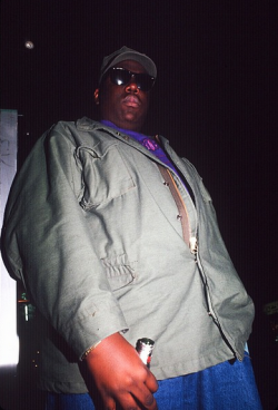 90shiphopraprnb:  The Notorious B.I.G | Bed Stuy, Brooklyn 1992 | Photo by Chi Modu