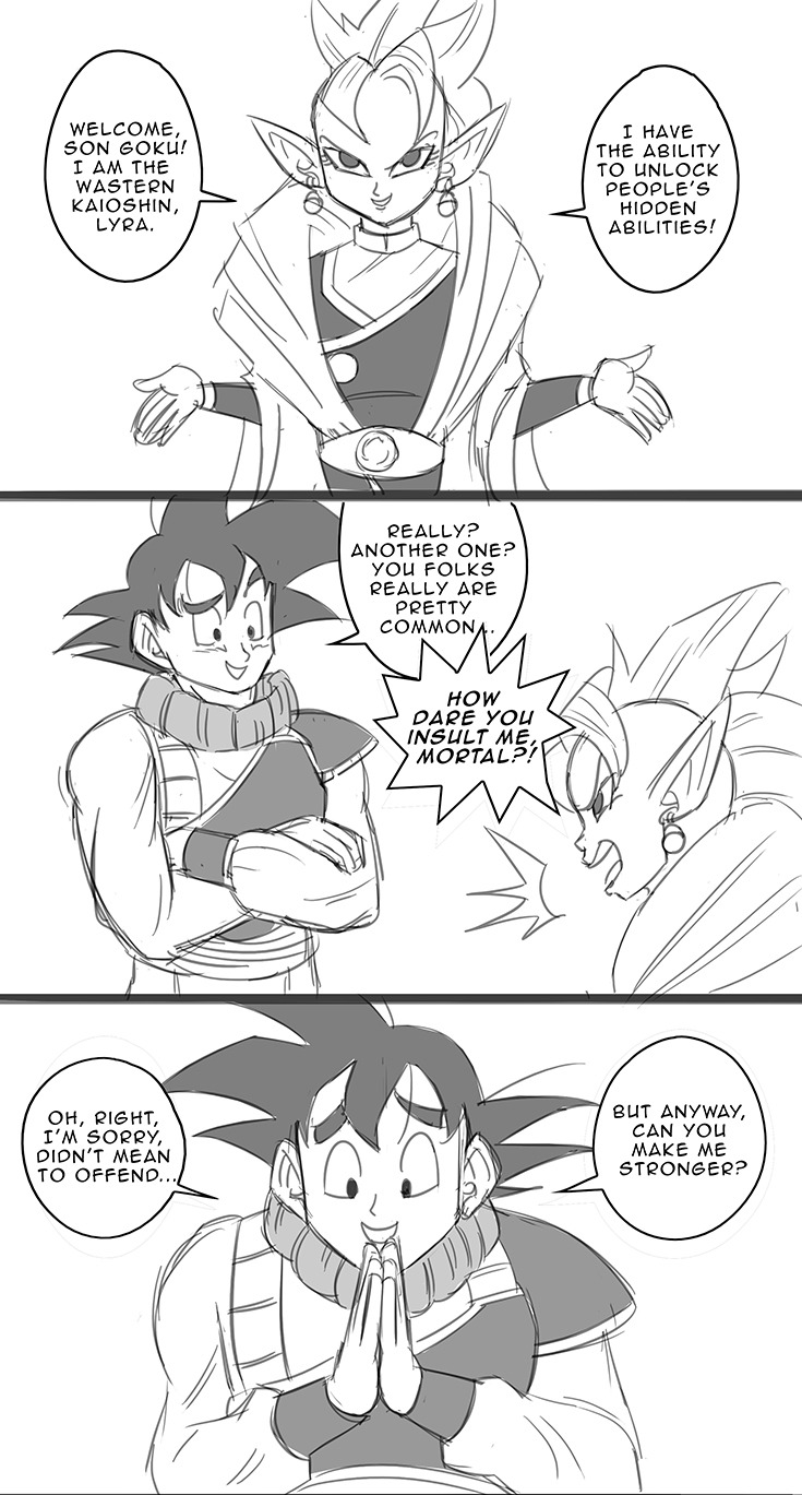  Anonymous asked funsexydragonball: Ever thought about illustrating the one most