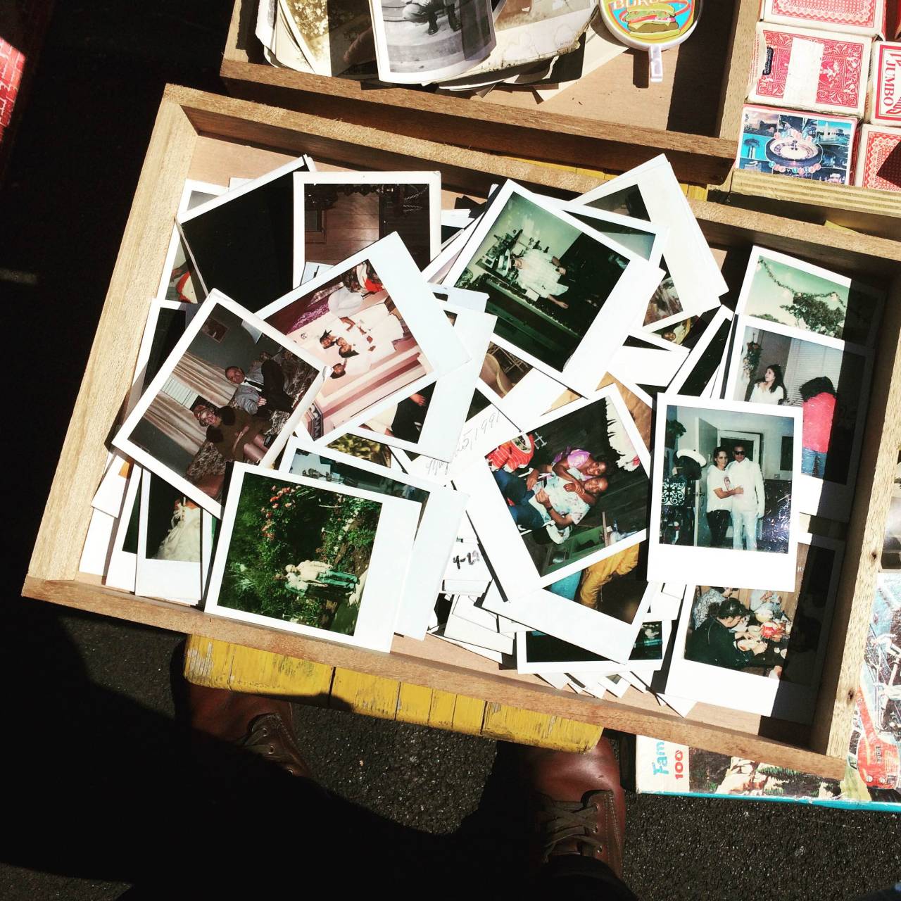 Found polaroids
