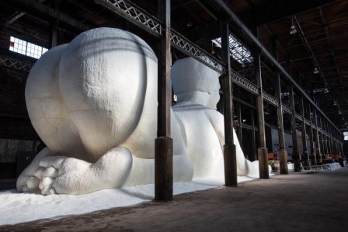 maxwangphotos: Kara WalkerA Subtlety, site-specific installation at Domino Sugar Factory, Brooklyn, 