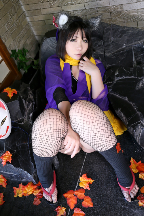 Cute Cosplay Girl Higurashi Rin (Kitsune-Chan) 1-40