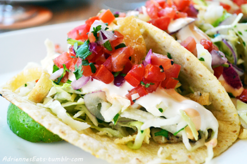 Blackened Fish Tacos from Tommy Bahama Restaurant in Jupiter, FL