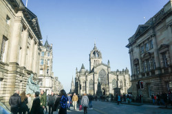 Exploringelsewhere: Edinburgh At Dusk // Edinburgh, Scotland // March 2016