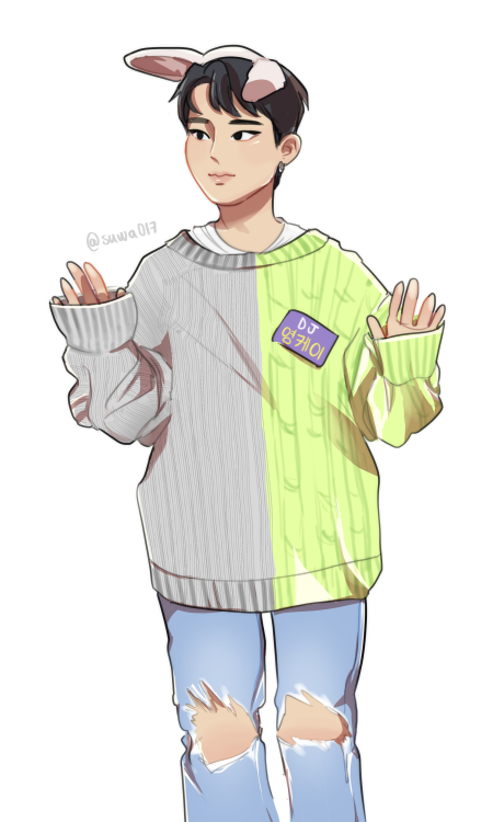 suwa017:young k in idol radio outfits!!! @7kyh @younghyunist