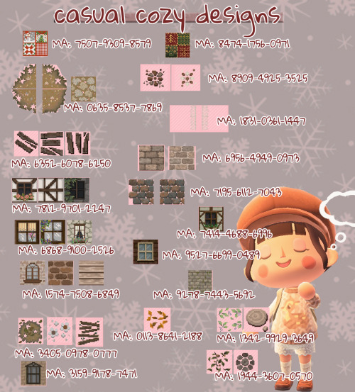 cozydew: i’ve been getting so many asks regarding the design codes i use throughout Cozy so he