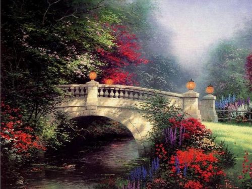 Art by Thomas Kinkade