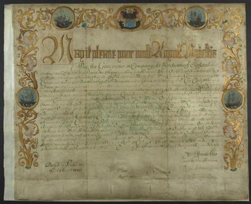 LJS 314 East India Company petition.Request by the Governour and Company of Merchants trading into t