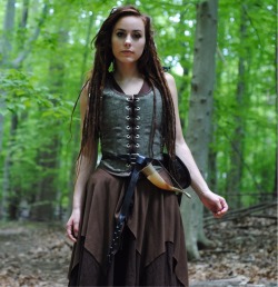 elfofthewoodlandrealm:  Ahhhh the world is now buzzing with life and I am one happy forest dweller ;) here are some spring portraits taken recently!  Instagram: meneldea 