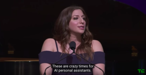 stayathomegf: chelsea peretti’s opening monologue at the tenth annual tech crunchies