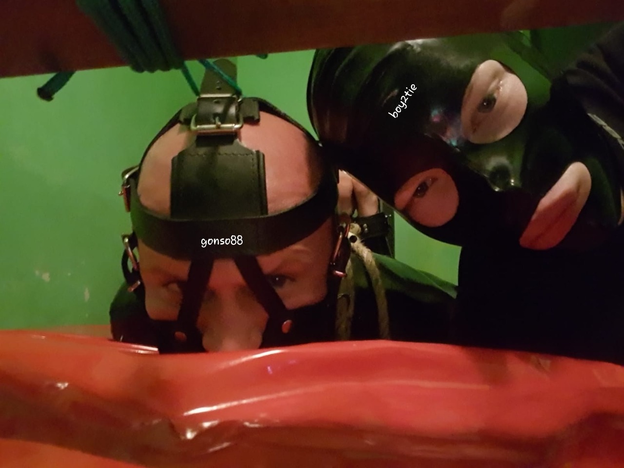 boy2tie: And… The captive captured the captor  😛  Revenge on @gonso88 (he couldn’t
