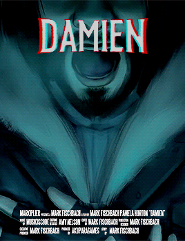 markired:  damien gif movie posters.↳ inspo.