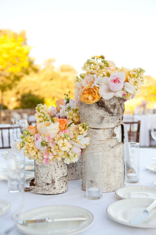 Gorgeous centerpieces.