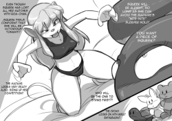 shonuff44:   Squeek Vs Snake Pillow 02     Squeek and Boa are now circling the ring, who will be the first to strike? Question: Is this getting cuter or sexier? Wadayathink    squeeker &lt;3 &lt;3 &lt;3