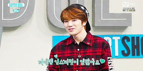 hanseochan:Sungjong still yet to be in love because he still has Inspirits