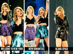   Taylor Swift’s 1989 World Tour wardrobe in Tokyo, Japan (Day 1 &amp;2) in order