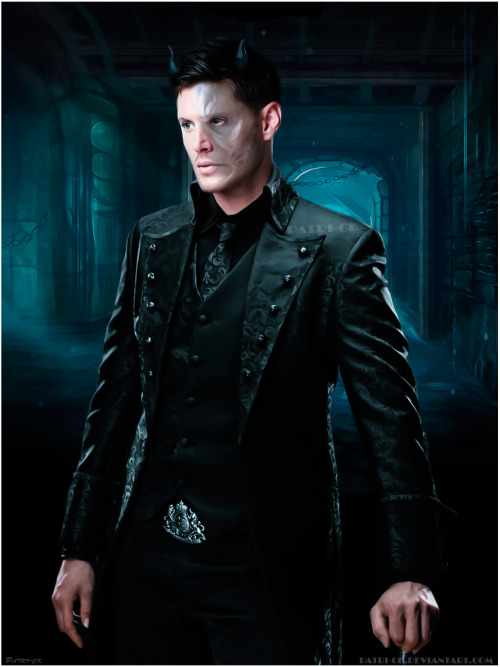 patri-ck-blog:“King of Hell”Demon!Dean“What if …?”…  Dean will kill Crowley and become the new King 
