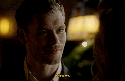 mikaelsongifs:KLAUS &amp; CAROLINEThe Vampire Diaries | S04E09