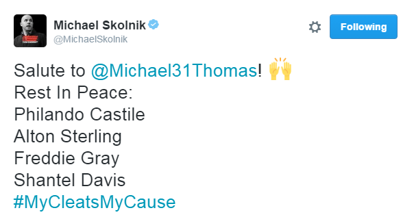 destinyrush: NFL players take a stand against racism and police brutality with custom