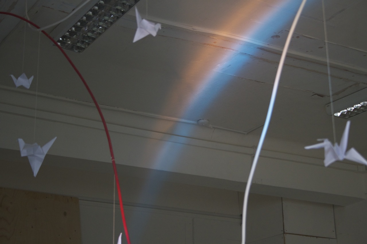 tapist:  Playing with light and origami  