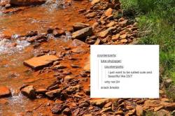 petintv: acid mine drainage + tumblr text