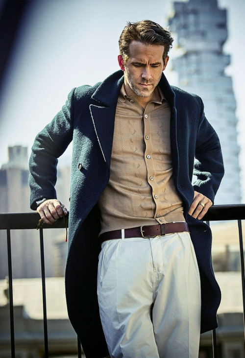 Ryan Reynolds photographed by Guy Aroch for Mr Porter