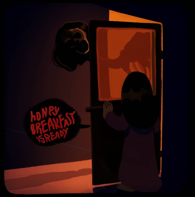 leafs-n-bones:       Smol comic about breakfast 🍳 